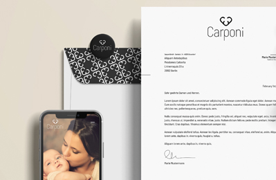 Markenbildung / Namensfindung & Branding: Carponi GmbH