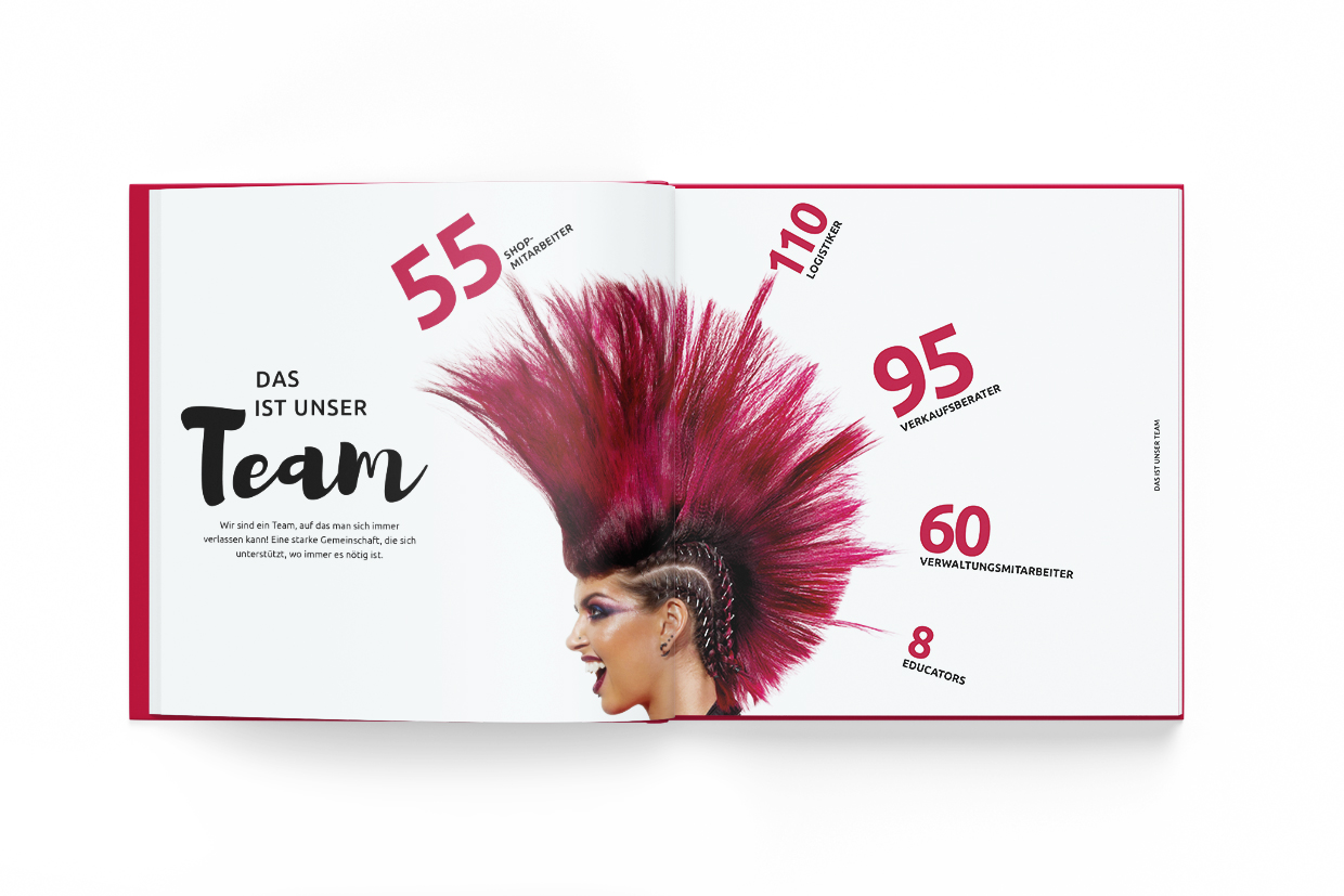 Markenbildung / Positionierung : Hair Haus Vision Book