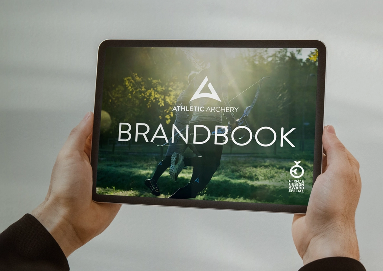 Ansicht eines digitalen Brandbooks, entwickelt für den Kunden zur Anwendung und konsistenten Nutzung seines Corporate Brandings.